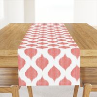 Lela Ikat in Coral 