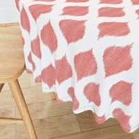 Lela Ikat in Coral 