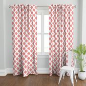 Lela Ikat in Coral 