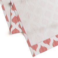 Lela Ikat in Coral 