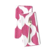 Lela Ikat in Fuchsia