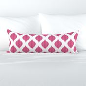 Lela Ikat in Fuchsia