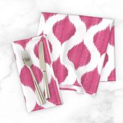 Lela Ikat in Fuchsia