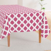 Lela Ikat in Fuchsia