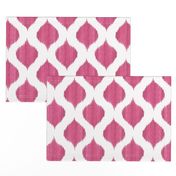 Lela Ikat in Fuchsia