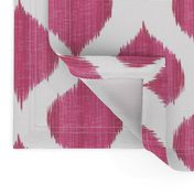 Lela Ikat in Fuchsia