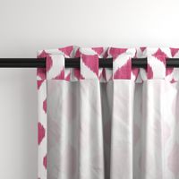 Lela Ikat in Fuchsia