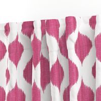 Lela Ikat in Fuchsia