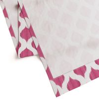 Lela Ikat in Fuchsia