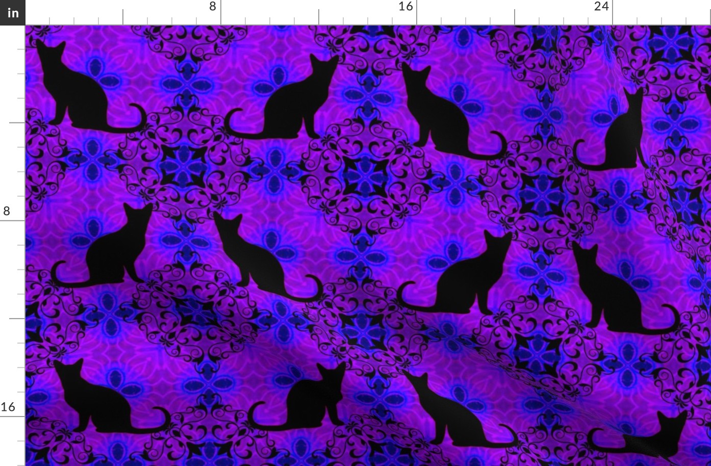  Cat Damask 9