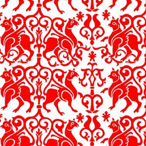 Twelfth Century Sicilian Damask