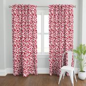 Floret Floral Pattern Red