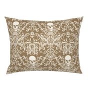 Dread Damask in Burlap