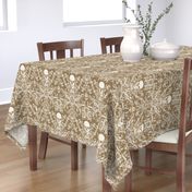 Dread Damask in Burlap