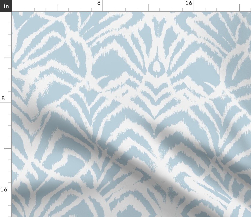 Wild Ikat French Blue