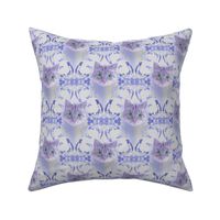 Bluebell Cat Damask