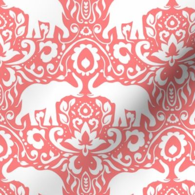 Elephant Damask Coral