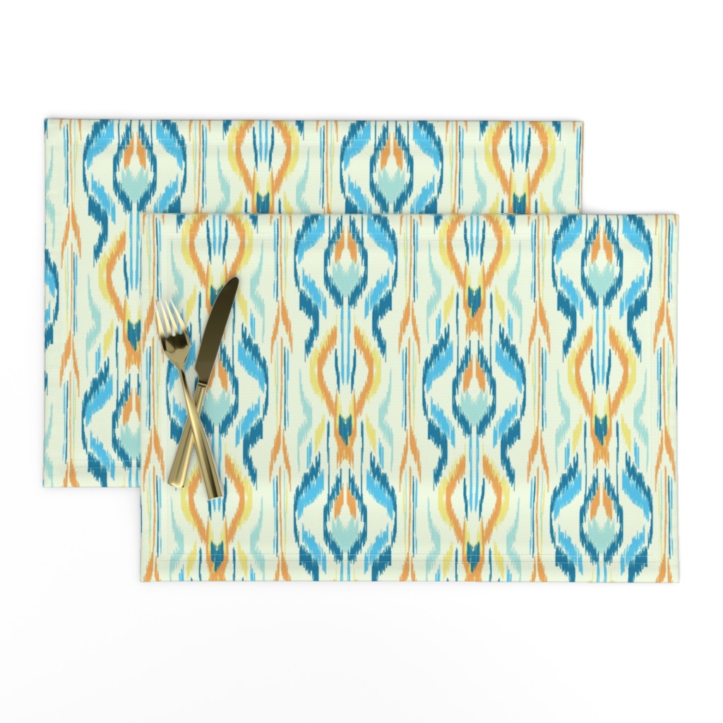 Ikat Stripe Blue