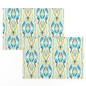 Ikat Stripe Blue