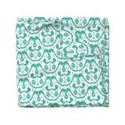 Ikat Waves Teal