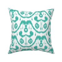 Ikat Waves Teal