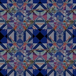 Moroccan blue tiles