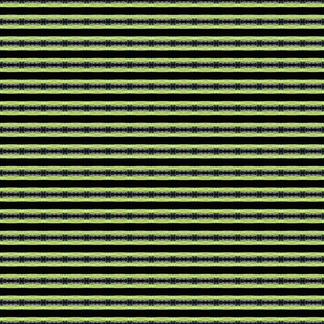 Horizontal Green and Black Stripes