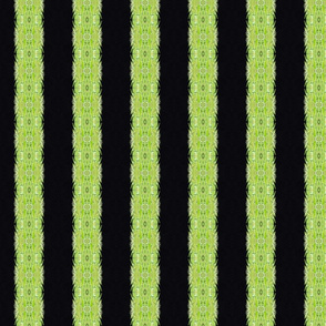 Vertical Green and Black Stripes