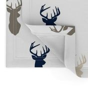 multi buck head // rustic woods