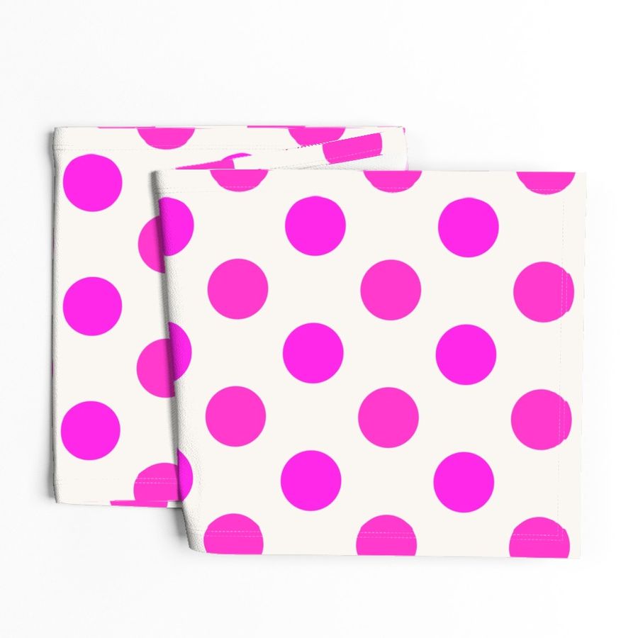 Polka Dot Fucshia