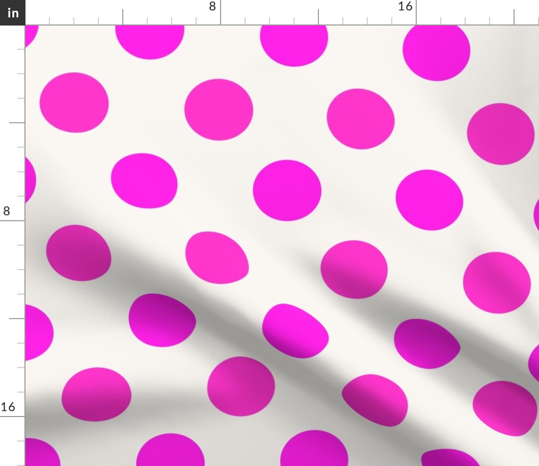 Polka Dot Fucshia