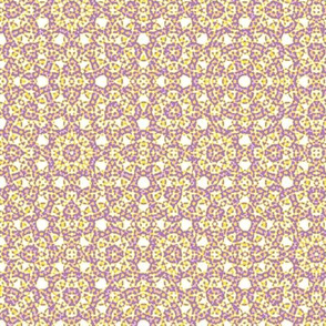 circle plaid in Spring Flowers