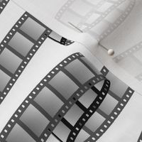 03527416 : film ribbon : black and white