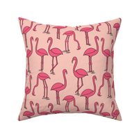 Flamingo new - Pale Pink by Andrea Lauren 