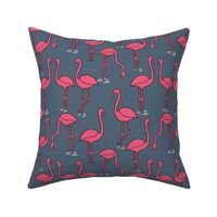 Flamingo new - Payne's Grey by Andrea Lauren 