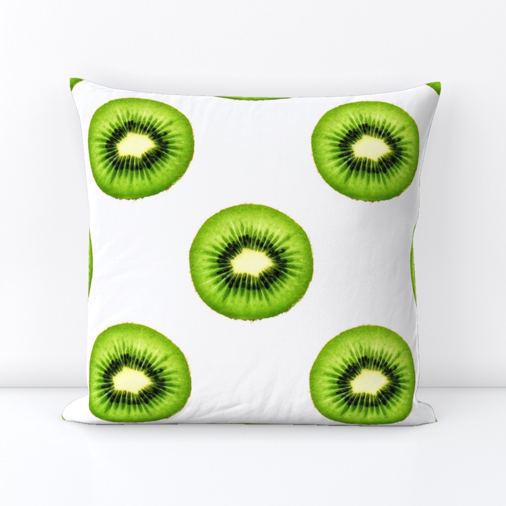 Kiwi Fruit - Large Repeating Pattern