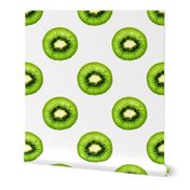 Kiwi Fruit - Large Repeating Pattern