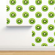 Kiwi Fruit - Large Repeating Pattern