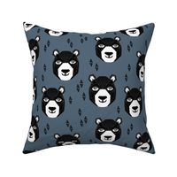 bear // happy bear fabric nursery baby boy fabric andrea lauren design nursery baby fabrics