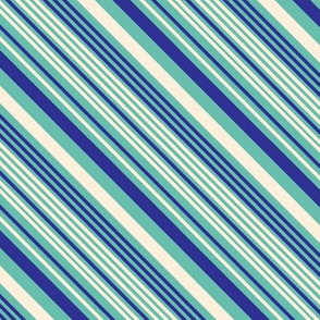LaraGeorgine Varigated Stripe Blue