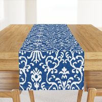 Lucette Ikat in Navy