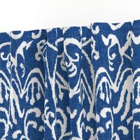 Lucette Ikat in Navy