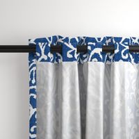 Lucette Ikat in Navy