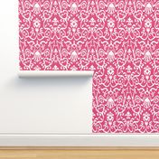 Lucette Ikat in Hot Pink