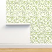 Lucette Ikat in Celery