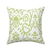 Lucette Ikat in Celery