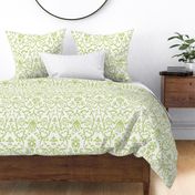 Lucette Ikat in Celery