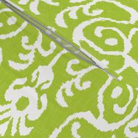 Lucette Ikat in Sprout