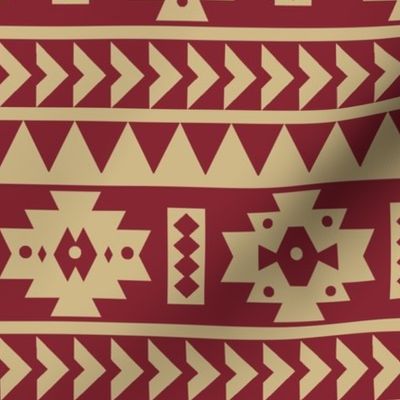 FSU Aztec Tribal Print