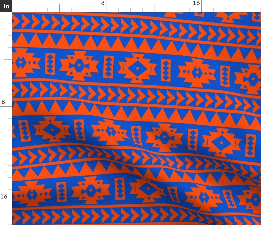 UF Aztec Tribal Print